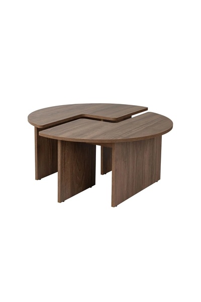OEM Masă de cafea rotundă D90x41 cm – MDF melaminat de 18mm, Design minimalis...