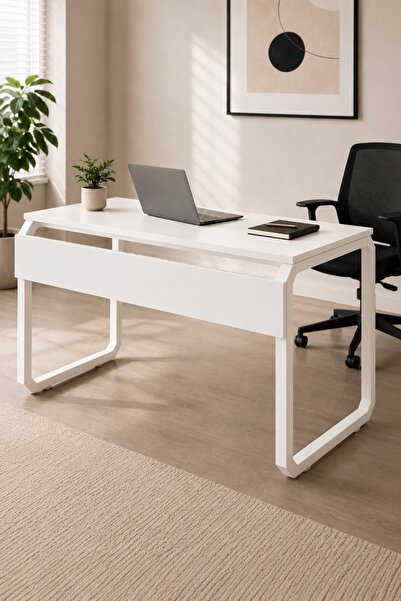 Mobitopya Metal Ayaklı Çalışma Masası- Bilgisayar Masası- Modern Ofis Masası ...