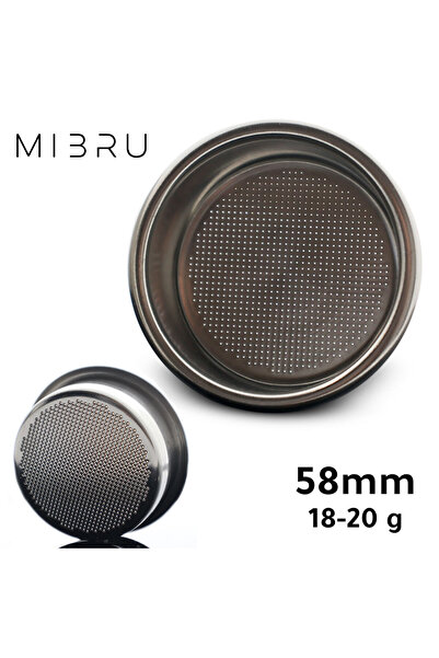 MIBRU Coffee espresso precision pro basket 58mm 18-20G from
