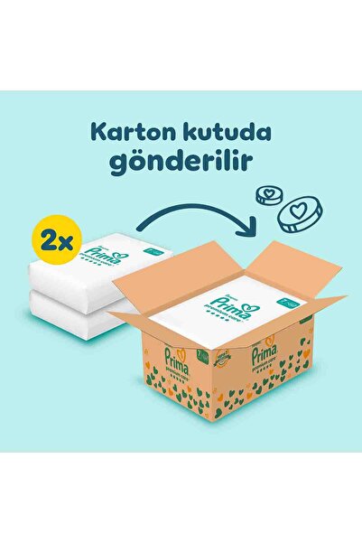 Prima Bebek Bezi Premium Care 7 Numara 80 Adet Aylık Fırsat Paketi x2