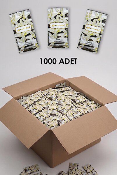 MOUVEMENT 1000 Adet Vanilya Kokulu Kolonyalı Mendil - Sıcak ve Davetkar Bir K...