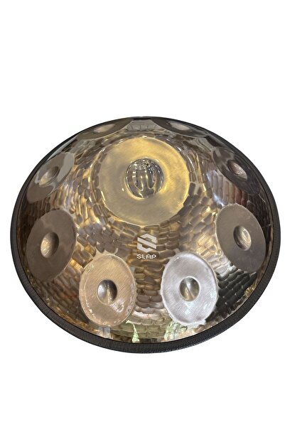 istanbul müzik tedarik Slap - Titanium Handpan Re Minör 9 Nota Soft Case Hedi...