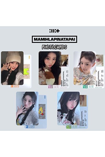 Kpop Dünyasi ILLIT '' MAMIHLAPINATAPAI '' Paw Paw Ver. Photocards Set
