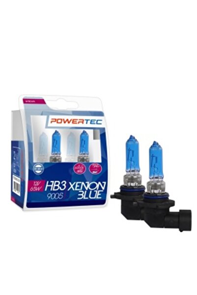 Aftermarket Set Becuri Powertec HB3 Xenon Blue
