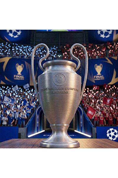 Riva Self UEFA Şampiyonlar Ligi Kupası Koleksiyonluk Devler Ligi Figürü - 20-...