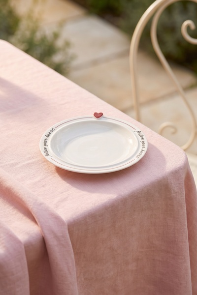 ACAR Cuore Porcelain Plate - 14 cm