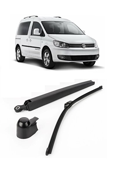 cme parts Vw Volkswagen Caddy 2004-2015 Uyumlu Arka Cam Silecek Kolu Ve Süpür...