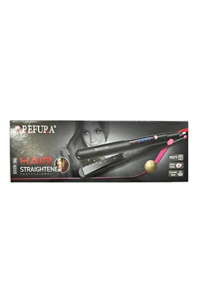 REFURA مكواة شعر سيراميك RE-8245 مع إعدادات درجة حرارة تصل إلى 950 درجة فهرنه...