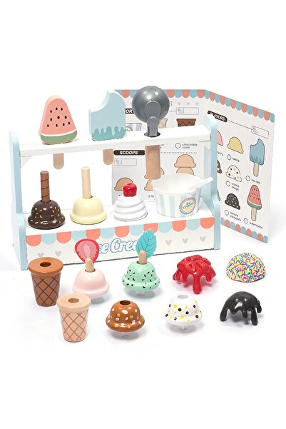 UMU Toys Stand de înghețată pentru jocuri de rol,