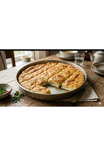 Mandarin gıda Peynirli su böreği tepsi 3 kg