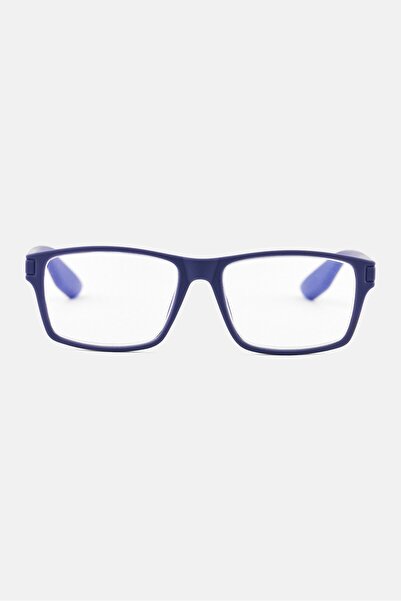 A & A Glasses Men WRS7211S Rectangular Reading Glasses, Navy Blue