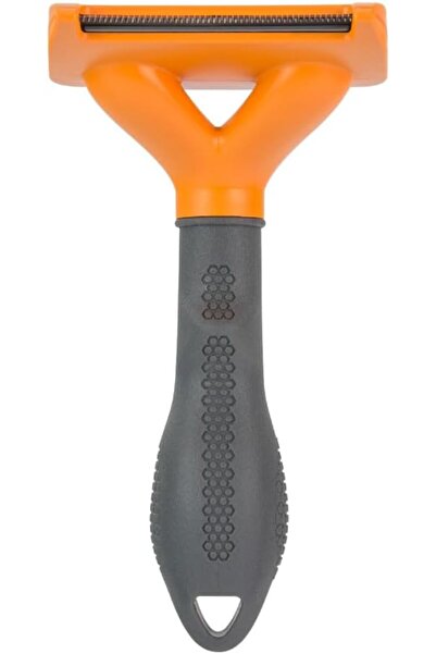 Furminator Uzun Tüylü Orta Boy Köpekler için Tüy Dökülme Önleyici Tarak, Pasl...