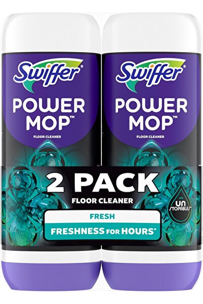 Swiffer Power Mop Floor Cleaning Solution, Unstoppables Fresh Scent, 26 fl oz...