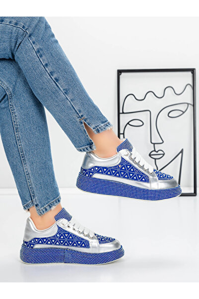 mei Women's Sneakers 5WL91 Blue