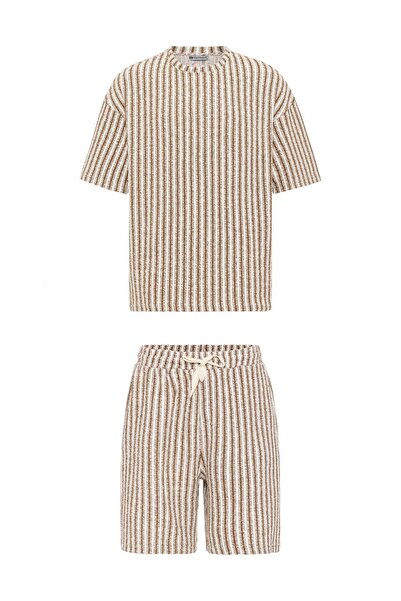 S13 Store 100% Cotton Oversize Shorts and T-Shirt Set