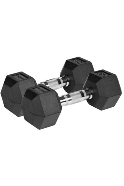 Rebel GANTERE DUMBBELL HEX FONTA CAUCIUCATA 2X6KG ACTIV