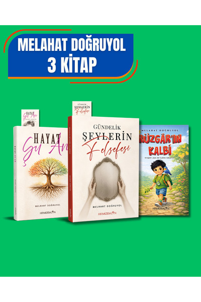 Kırmızı Balon Yayınevi Melahat Doğruyol 3 Kitap
