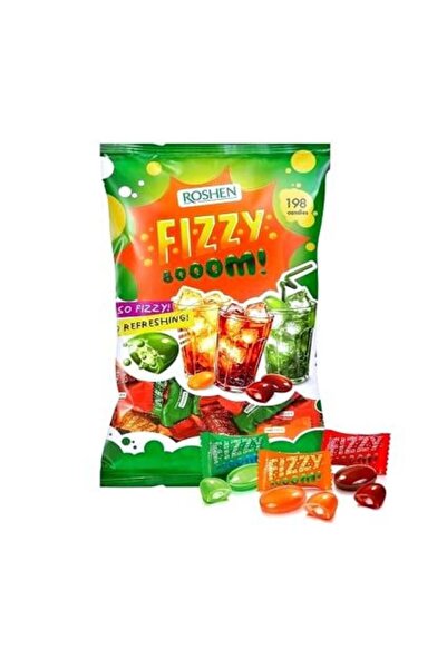 Nutmeg Fizzy Candy 3 Flavors FIZZY BOOM | Solid Soda Candy Stuffed with Fizzy...