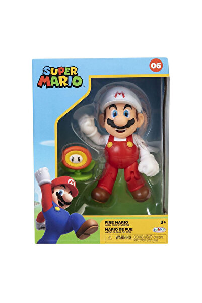 Super mario مجسم نينتندو ماريو فاير 10 سم