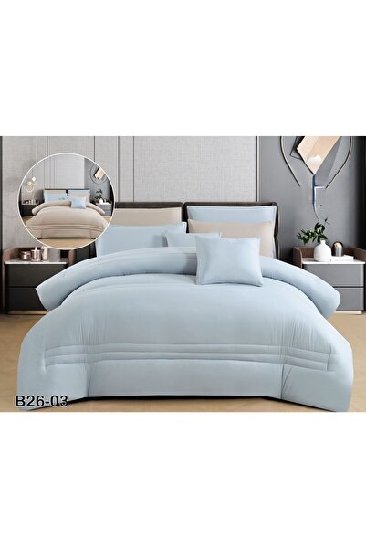SFT Nefren Summer Soft Plain Double Sided Microfiber Bedspread 230X250