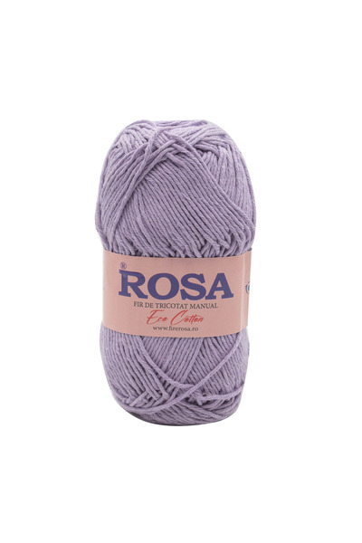 Pin Trade SRL Bobina fir tricotat Rosa Cotton 7527, 100% bumbac reciclat, 100...