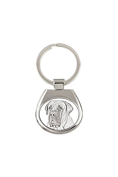 Art - Dog Boerboel - keychain with a dog, keychain with a print, personalized...