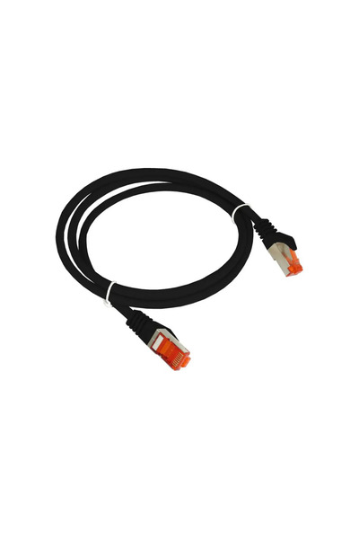 Alantec Cablu patch S/FTP Cat.6A LSOH 0.25m negru