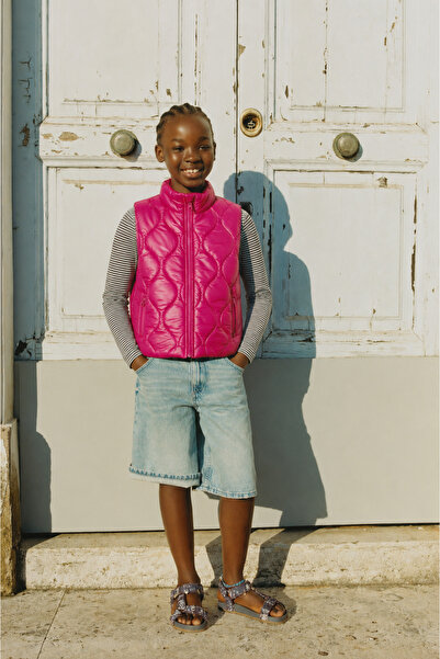 NANİCA Girl's Inflatable Quilted Vest 6-16 - 423506