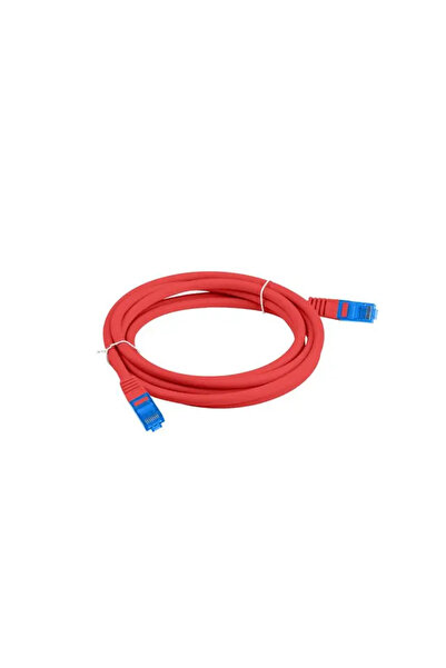 Lanberg Cablu patch Cat.6A S/FTP LSZH CCA 1.5m roșu, testat cu Fluke