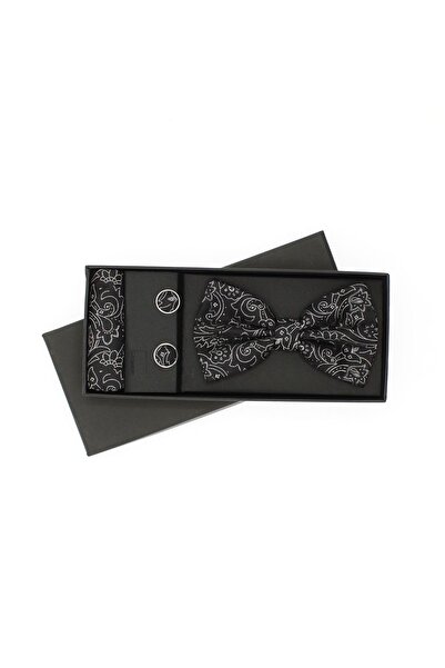 ButicCochet 3-piece set, bow tie, cufflinks and handkerchief, for men, ButicC...