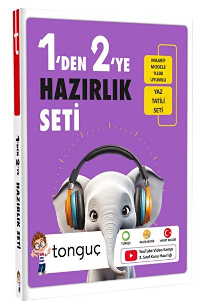 Tonguç Yayınları 1'den 2'ye Hazırlık Seti (MAARİF MODEL)