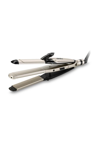 Sinbo Shd-7046 (3in1=düzleştirici-maşa-gofre) Saç Düzleştirici & Şekillendiri...