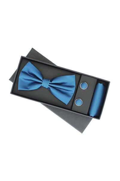 ButicCochet 3-piece set, bow tie, cufflinks and handkerchief, for men, ButicC...
