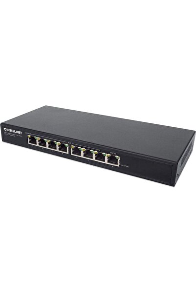Intellinet 561679 Switch GIGABIT 8x RJ45 PoE+ 85W, alimentat prin PoE