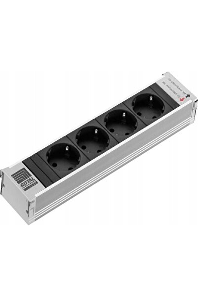RITTAL Modul priză PSM 4x SCHU.ko L250mm negru