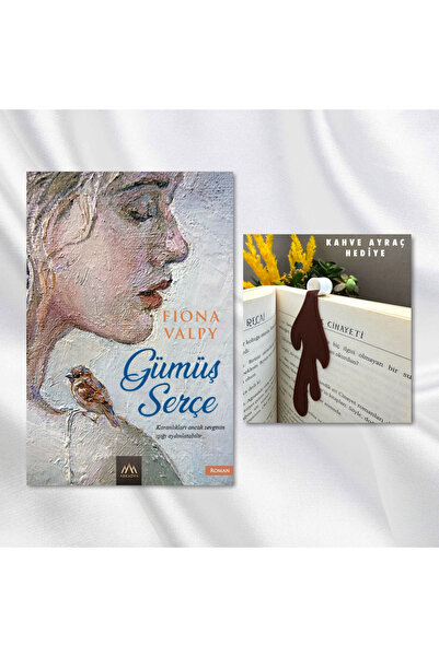 Arkadya Yayınları Silver Sparrow / Spilling Coffee Figure Bookmark Gift