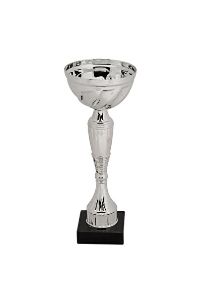 Eurobasket Silver Trophy with Marble Base 23cm