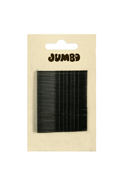 Zumzeria Agrafe de păr negre 7cm - 50 bucăți