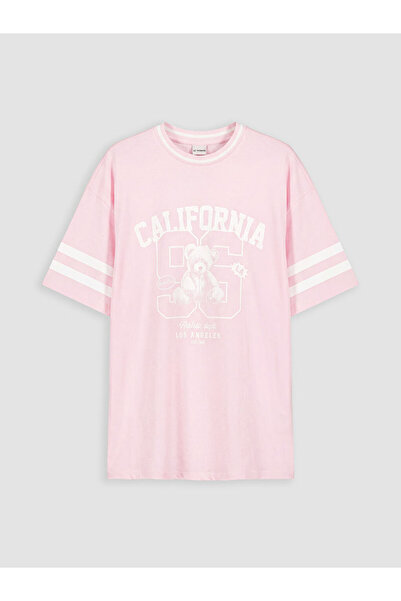 LC Waikiki I Zero Roba Collar Printed Girl's T-Shirt from Freezen Store