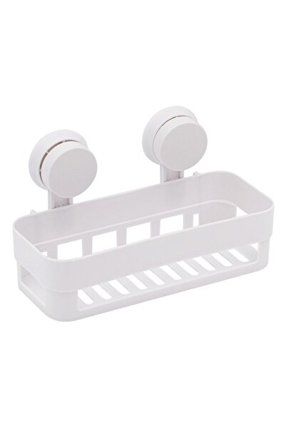 Zumzeria Raft de baie alb cu ventuză 26x11x7cm