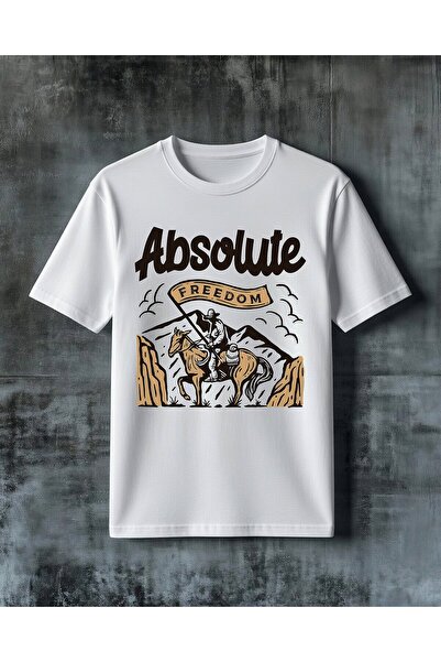 COMVİCHO Absolute Freedom Printed Oversize T-Shirt