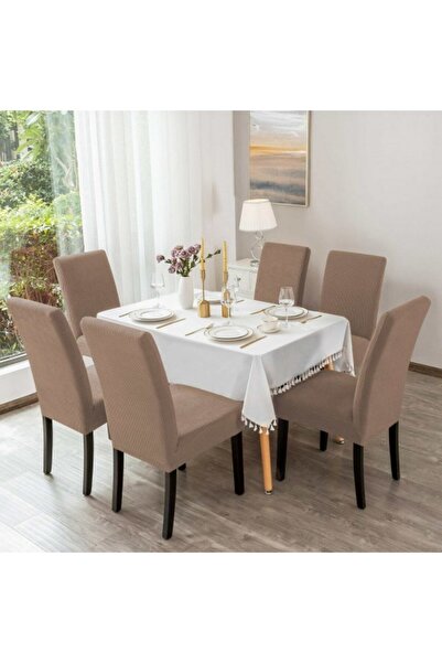 Dalys Set 6 huse Lycra pentru scaun