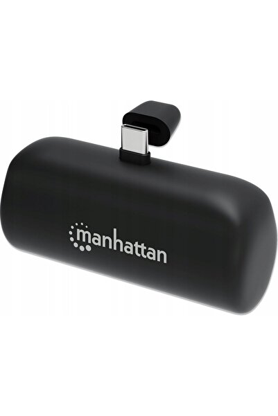 MANHATTAN Power Bank 5000mAh USB-C Power Delivery 20W 3A