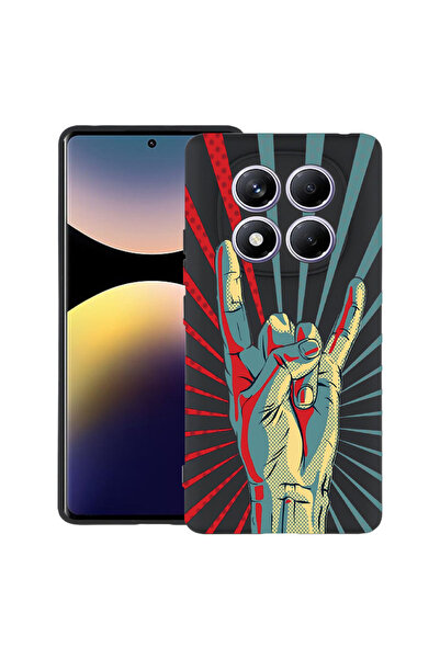 bestcase Husă TPU Ultra Subțire pentru Xiaomi Redmi Note 15 Pro 4G, Rock Fest...
