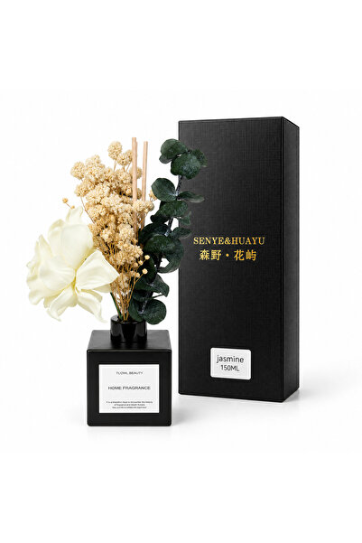 ABS Difuzor aroma premium cu betisoare, parfum de lux pentru camera, iasomie, 150 ml