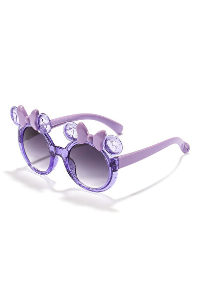 Choice4 Purple 2025 Cartoon Cute Photo Concave Shaped Glasses Children's Bow ...