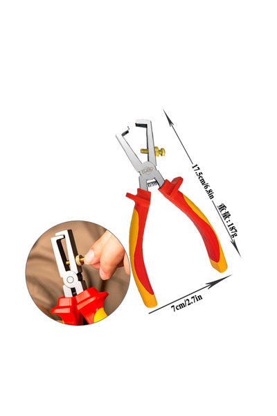 Choice3 02 6/7/8 Inch Professional Cutting Pliers Wire Stripping Tool Side Cu...