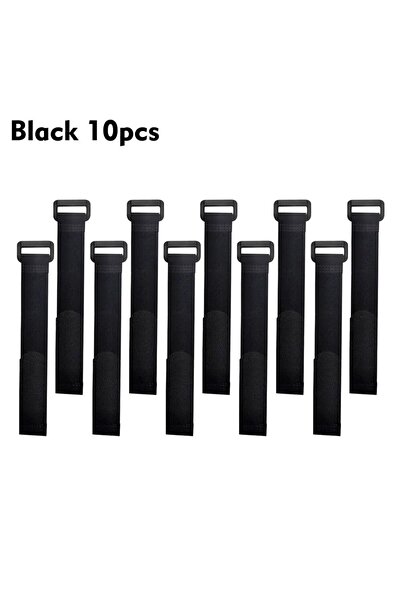 Choice 200mm 20mm Black x10pcs 10pcs 20 * 200mm, Reusable Self-adhesive Nylon...