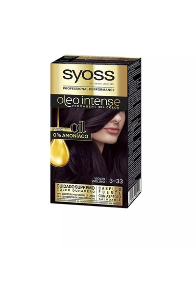 Syoss Vopsea de par fara amoniac OLEO INTENSE 3.22 violin