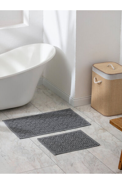 LC Waikiki Patterned Bath Mat 2 Pack